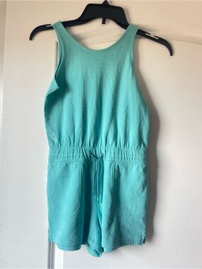 Athleta Aqua Tank Romper with Drawstring Waist - New With Tags